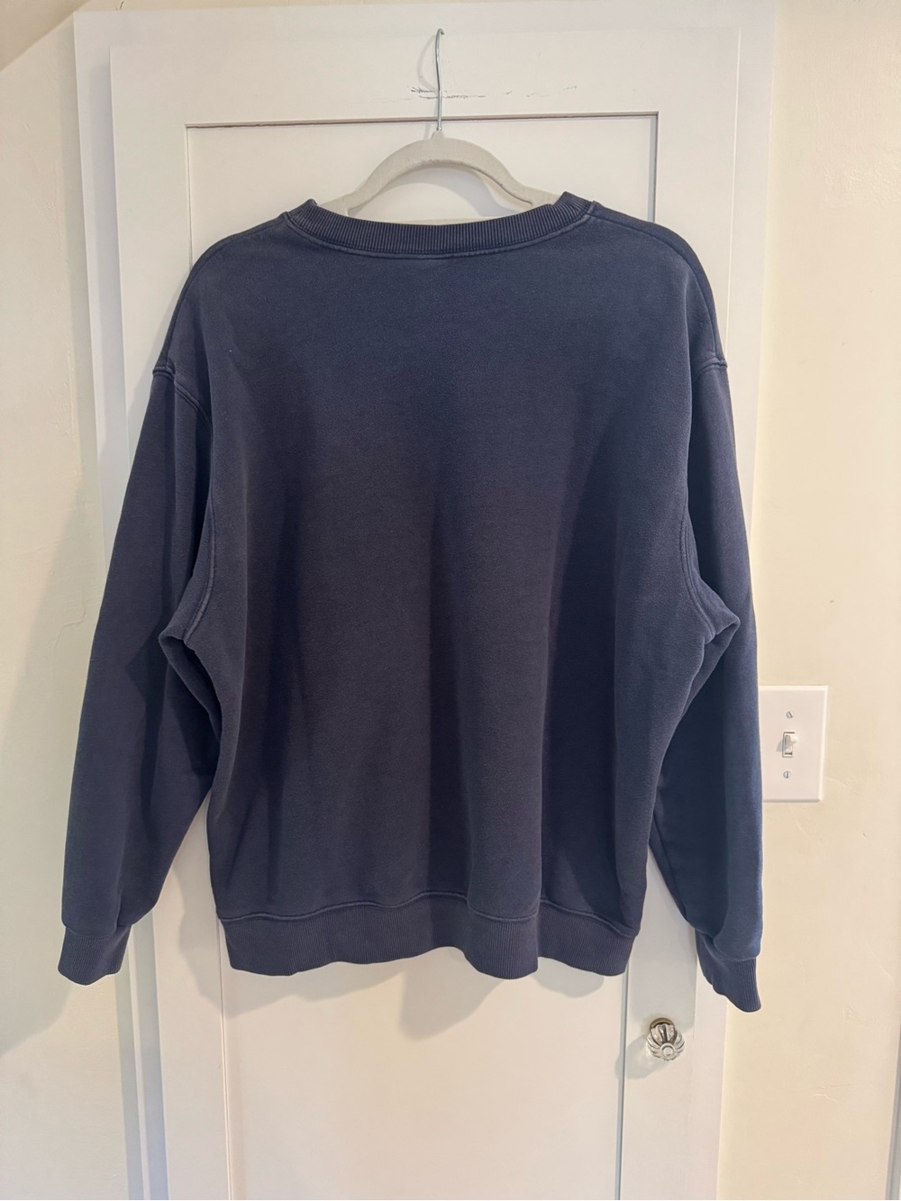 wild fable for Target Navy Crewneck Sweatshirt with White USA Lettering - Picture 3 of 4